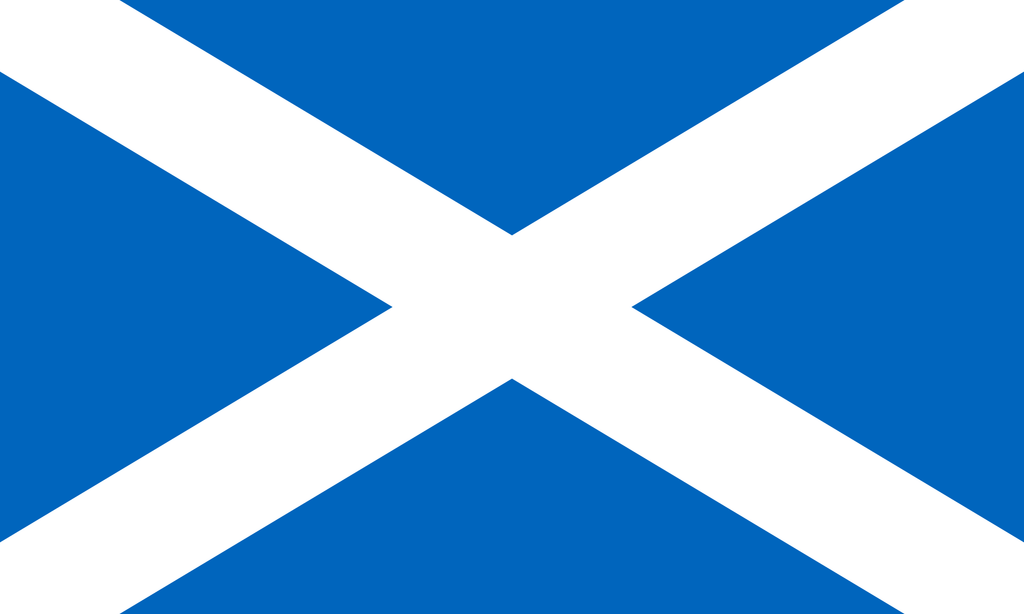 SCOTLAND - ST ANDREWS CROSS FLAG ..OM - DiversityStore.Com®