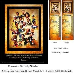 Item# B15ASET National African American History Month A Century of Black Life, History and Culture - DiversityStore.Com®