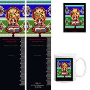 Item# AI16B Buttons, Bookmarks & Magnets ..OM - DiversityStore.Com®