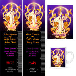 Item# AP14B Buttons, Bookmarks, & Magnets ..OM - DiversityStore.Com®