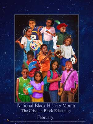 Item# B17 2017 Black Month The Crisis in Black Education.. (GSA) -  DiversityStore.Com®