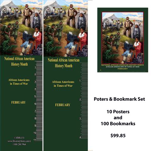 Item# B18APKSET - B18A Posters and Bookmark Set - Includes Ten B18A posters and 100 B18A bookmarks - DiversityStore.Com®