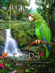 Item# ED2 Earth Day - Drawing Together Peoples of All Nations..(GSA) - DiversityStore.Com®