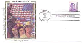 Padre Felix Varela - First Day of issue Stamp (OM) - DiversityStore.Com®