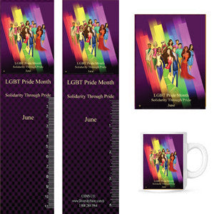Item# GL16K LGTB Pride Month Buttons, Bookmarks, Key Chains and Mugs -  DiversityStore.Com®