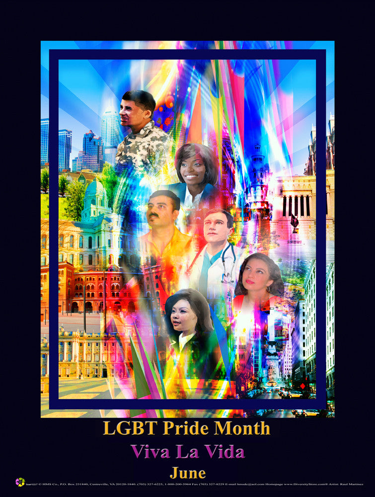 Item# GL17 2017 LGBT Pride Month - Viva La Vida ..(GSA) - DiversityStore.Com®