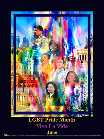 Item# GL17 2017 LGBT Pride Month - Viva La Vida ..(GSA) -  DiversityStore.Com®