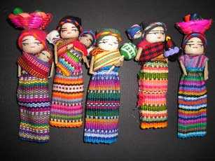 Item# HC12 Guatemala Assorted Magnet Dolls - OM - DiversityStore.Com®