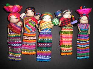 Item# HC12 Guatemala Assorted Magnet Dolls - OM -  DiversityStore.Com®