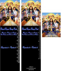 Item# H13K Magnets, Buttons & Bookmarks -OM - DiversityStore.Com®