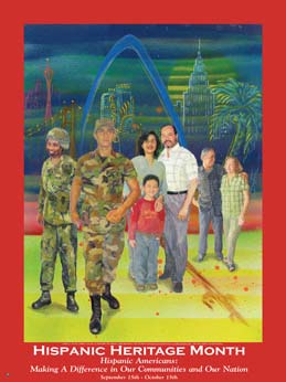 Item# HH2 National Hispanic Heritage Month Making a Difference in Our Communities (GSA) - DiversityStore.Com®
