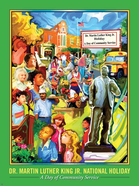 Item# MLK11 Martin Luther King, Jr. National Holiday (GSA) - DiversityStore.Com®