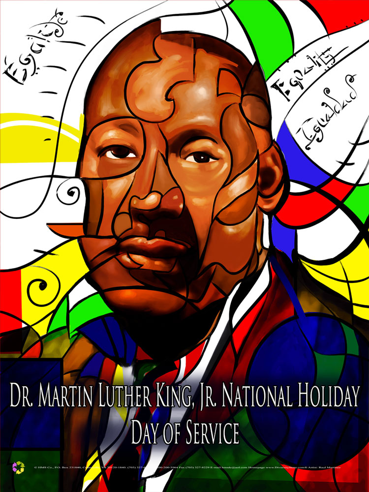 Item# MLK14 Dr. Martin Luther King, Jr. National Holiday - Day of Service .. .(GSA) - DiversityStore.Com®