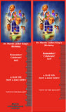 Martin Luther King Jr. Item: MLK20K Bookmarks, Buttons and Magnets ..OM -  DiversityStore.Com®