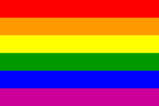 Small Pride Flag Item# RB4X6 (Size: 4 x 6 inches) - DiversityStore.Com®