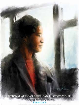Item# B083 Black History Month Changing the Face of History Poster (GSA) Rosa Parks - DiversityStore.Com®