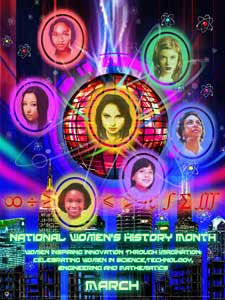 Item# WH13 National Women's History Month Women Inspiring Innovation Through Imagination: Product: WH13 .(GSA) - DiversityStore.Com®
