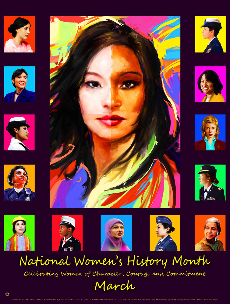 Item# WH14 National Women's History Month Celebrating ...(GSA) - DiversityStore.Com®