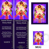 Item# WH18K Magnets, Mugs, Bookmarks & Buttons..OM -  DiversityStore.Com®