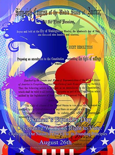 Item# WED13 Women's Equality Day Challenging Our Nation... (GSA) - DiversityStore.Com®