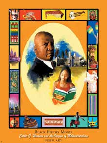 Item# B08K Black History Month Carter G Woodson and The Origins of Multiculturalism ..OM - DiversityStore.Com®