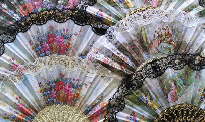 Spanish Fan Assorted Colors & Styles .. OM - DiversityStore.Com®