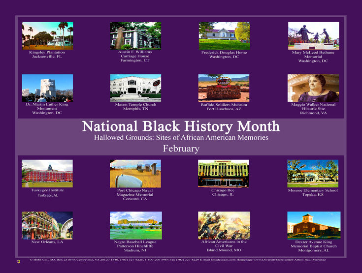 Item#B16 Black History Month - Hallowed Grounds: (GSA) - DiversityStore.Com®