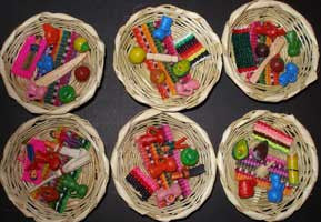 Item# HC28 Basket Magnet  .. OM -  DiversityStore.Com®