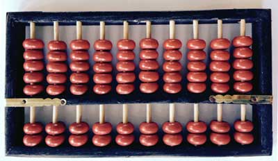 VINTAGE CHINESE WOODEN ABACUS