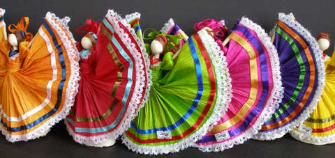 Item# MX32 Ballet Folklorico Doll  - OM -  DiversityStore.Com®