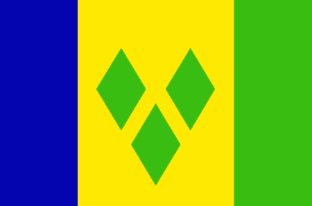 St. Vincent & Grenadines Flag..OM -  DiversityStore.Com®