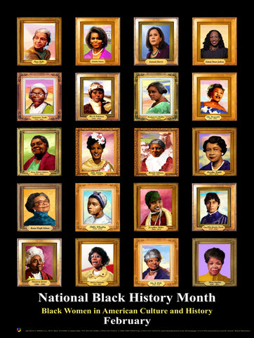 Item# B12A National Black History Month Black Women in American History & -  DiversityStore.Com®