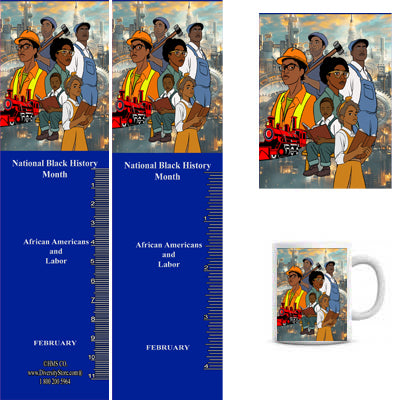 Black History Month 2025 Item# B25K Bookmarks, Mugs, Buttons and Magnets