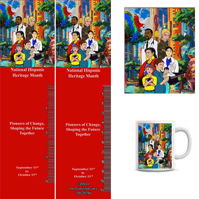 Item# H24K H24 Bookmarks, MAGNETS, BUTTONS, MUGS