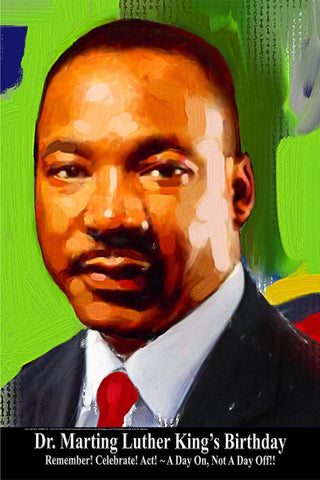 MLK  Item# MLK24_24x36 Custom Made MLK24 24x36