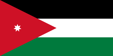 Economy Flag of Jordan..OM -  DiversityStore.Com®