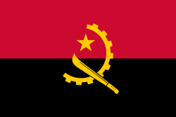 Item# ANGOLA Angola Flag ..OM