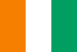 Ivory Coast - Cote de Ivorie Flag ..OM