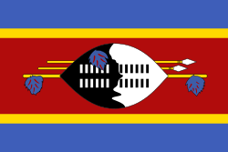 Swaziland Flag ..OM