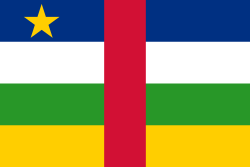 Item# CENTRAL AFRICAN REPUBLIC Central African Republic Flags ..OM