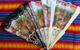 Spanish Fan Flamenco Scene .. OM -  DiversityStore.Com®