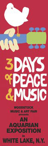 Woodstock - 3 days Banner -  DiversityStore.Com®