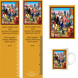 Item# AP16B Buttons, Bookmarks, Magnets, Key Chains & Mugs ..OM -  DiversityStore.Com®