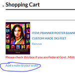 Item: PBANNER Poster Banner Custom Made 3x5 Feet -  DiversityStore.Com®