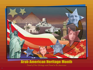 Item# AR Arab American Heritage Month Poster -  DiversityStore.Com®