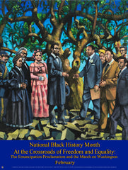 Item# B13A Black History Month At the Crossroads of Freedom and Equality