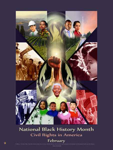 Item# B14 National Black History Month Civil Rights in America (GSA) -  DiversityStore.Com®