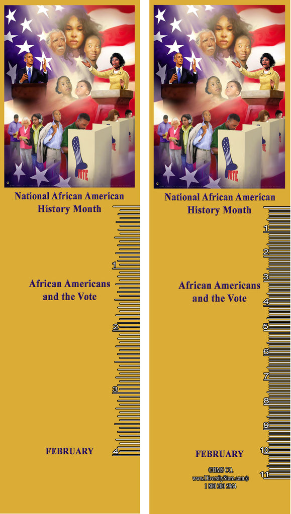Black History Month BOOKMARK SET 36 Item# B20AK36 Bookmarks ..OM -  DiversityStore.Com®