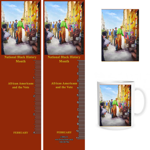 Black History Month 2020 Item# B20K Bookmarks, Mugs, Buttons and Magnets ..OM -  DiversityStore.Com®