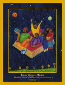 Item# B04K Black History Month  Theme Brown v. Board of Education - Artistic ..OM -  DiversityStore.Com®